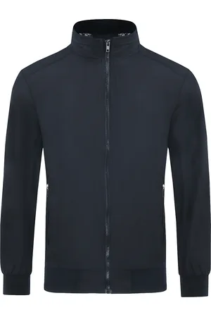 Allthemen Heren Bomberjack met opstaande kraag, overgangsjack voor de herfst, casual sportjack