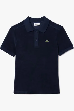 Lacoste Dames Slim-Fit Terry Poloshirt in
