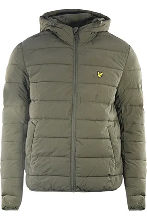 Lyle & Scott Lightweight Puffer Green Jacket