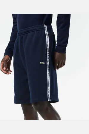 Lacoste Heren Katoenen Flanellen Jogger Shorts in