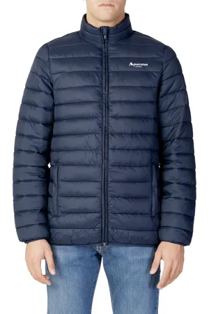 Aquascutum London Logo Navy Blue Active Jacket