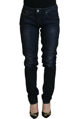 ACHT Katoenen Skinny Casual Denim Jeans Met Lage Taille