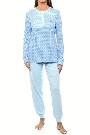 Kisses and Love KLP1 dames winterpyjama met lange mouwen