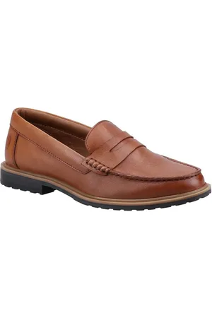 Hush Puppies Dames/Dames Verity Leren Casual Schoenen (Tan)