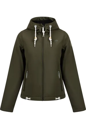 Schmuddelwedda Softshell jas Dames donkere