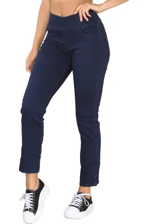 Enzo | Jeans voor dames met bredere taille - Indigo