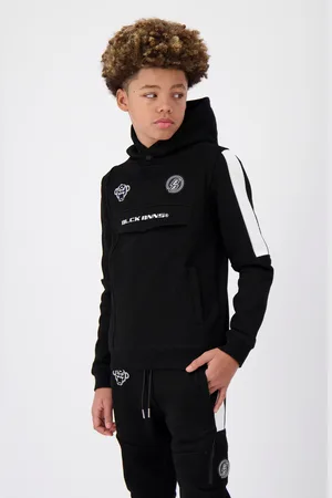 Black Bananas Jr Anorak Stripe Hoodie