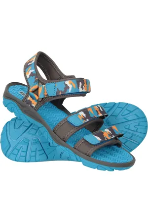 Mountain Warehouse Camouflage 3 Touch Fastening sandalen voor kinderen/kinderen (Donker )