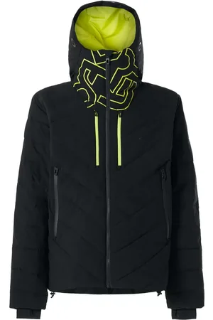 Oakley Great Scott Geïsoleerde 2L 15K Zip Up Heren Zwarte Jas 412781 02E
