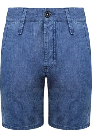 Denham Tokyo Apex Heren Blauwe Denim Shorts