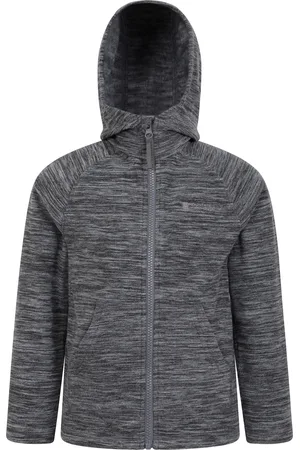 Mountain Warehouse Snowdonia II Full Zip Hoodie Kinderen/Kinderen ( Alloy)