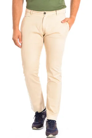 La Martina Lange broek met rechte snit en zomen TMT014-TL121 voor heren