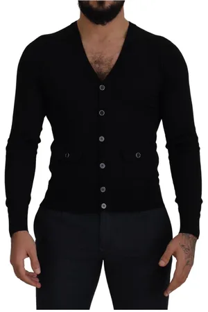 Dolce & Gabbana Button-down Wollen Vest Trui