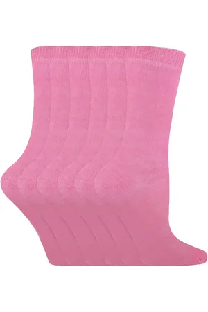 Sock Snob 6 paar effen katoenen kindersokken