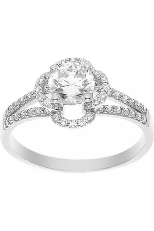 Diadema Solitaire 8 mm zirkonium en zilveroxiden 925 - fantastisch