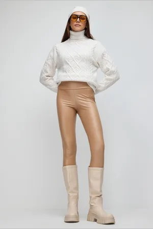 No Matter What Apparel Kunstleren Leggings