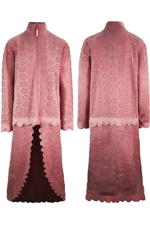 PUMA X Rihanna Fenty Jas Met Cape Rok Lange Mouw Dames 574267 02