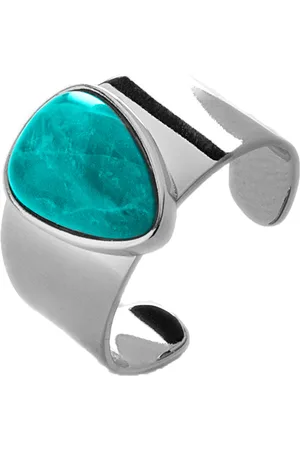 Luxenter Sheak agaat blauwe ring