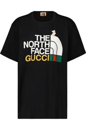 Gucci X The North Face Design T-shirt met normale pasvorm