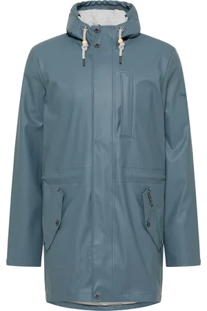 Schmuddelwedda Mackintosh bridgeport Heren Blauwgrijs-271