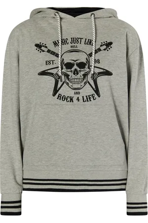 myMo Hoodie Dames melange