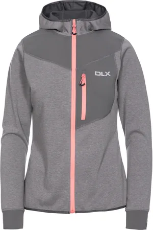 DLX Trespass Vrouwen/dames Jazmin Hoodie ( mergel)