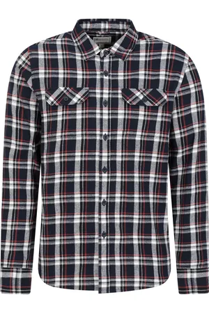 Mountain Warehouse Heren Overhemd met lange mouwen in molton