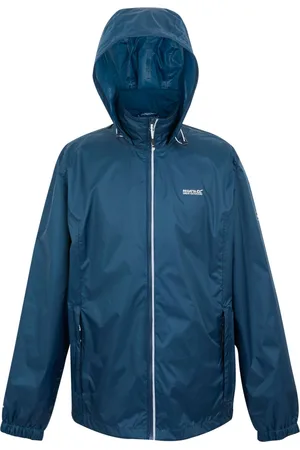 Regatta Heren Lyle IV Waterdicht Kappenjasje (Maanlicht Denim/Tangerine Tango)