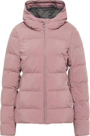 myMo Winterjas houduwarm Dames mauve