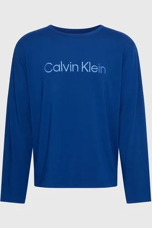 Calvin Klein Heren Long Sleeve Lounge T-shirt in