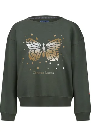 Regatta Dames/Dames Christian Lacroix Beauvision Vlinder Sweatshirt (Donkere Khaki)