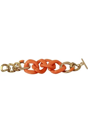 ERMANNO SCERVINO Ketting Brede Messing Plastic Armband