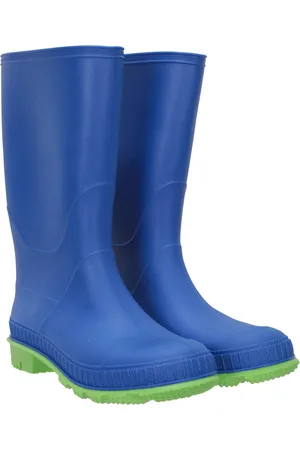 Mountain Warehouse Kinder/Kinder effen Wellington Laarzen (Kobalt)