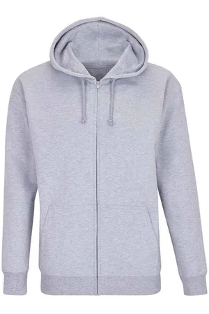 Sols Volwassen uniseks Carter Marl Full Zip Hoodie (Grijze Mergel)