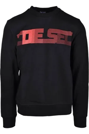 Diesel Gestreept logo sweatshirt