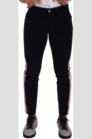 Dolce & Gabbana Corduroy Katoenen Stretch Skinny Jeans