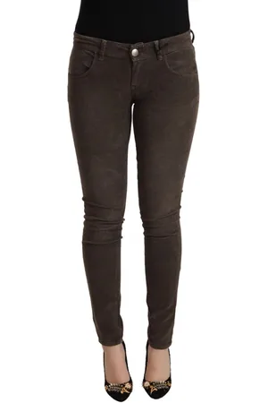 ACHT Katoenen Slim Fit Denim Jeans Met Lage Taille