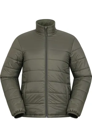Mountain Warehouse Heren Essentials Lichtgewicht Gewatteerd Jasje (Khaki)