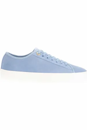 HUGO BOSS Damestrainers AidenLM Tennis in Lichtblauw