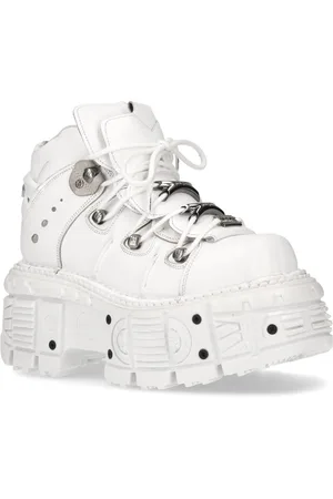 New Rock Unisex lederen gotische punklaarzen - M-TANK106-C1