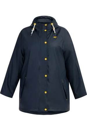Schmuddelwedda Grote maat regenjas bridgeport Dames marine