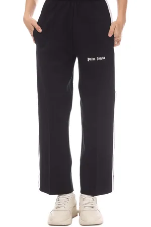 Palm Angels Damespantalon Cropped in zwart-wit