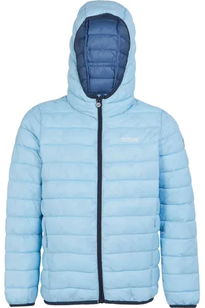 Regatta Marizion gewatteerde jas met capuchon voor kinderen/Kinderen (Heldere hemel/koronetblauw)