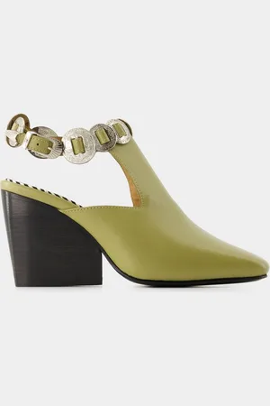 TOGA PULLA Aj1308 Sandalen - - Leer - Groen
