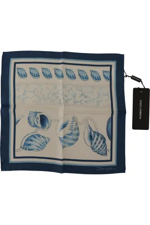 Dolce & Gabbana Bedrukte Vierkante Zakdoek Sjaal