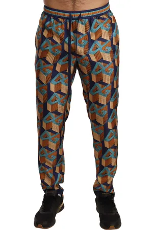 Dolce & Gabbana Zijden joggingbroek met patroon