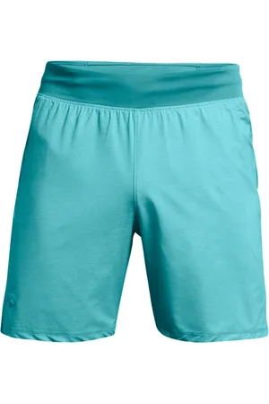 Under Armour Heren Launch Pro 7 Inch Htr Shorts in Blauw