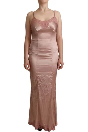 Dolce & Gabbana Kanten Lange Bodycon Maxi-jurk