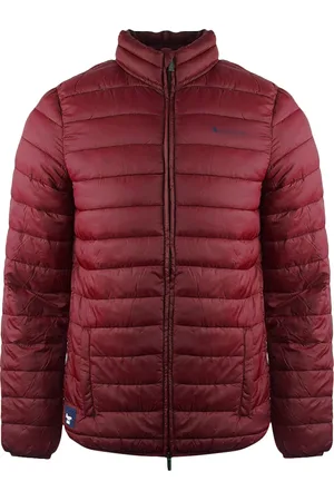 Aquascutum London Logo Bordeaux Red Active Jacket