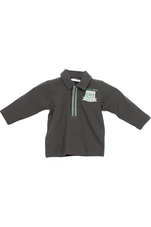 TUTTO PICCOLO Langarm-Poloshirt mit Reverskragen 3735W17 Junge